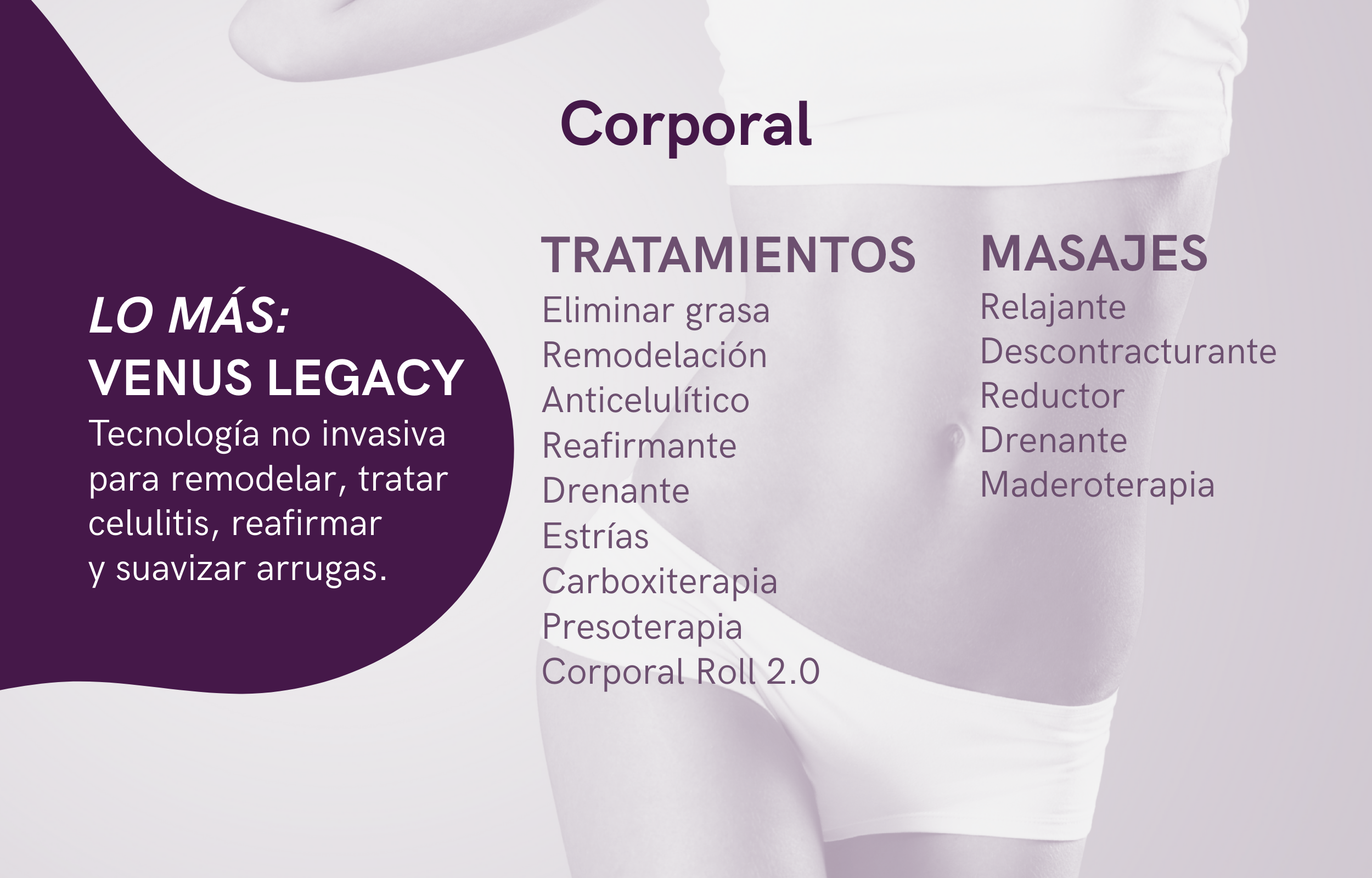 Precios tratamientos corporales